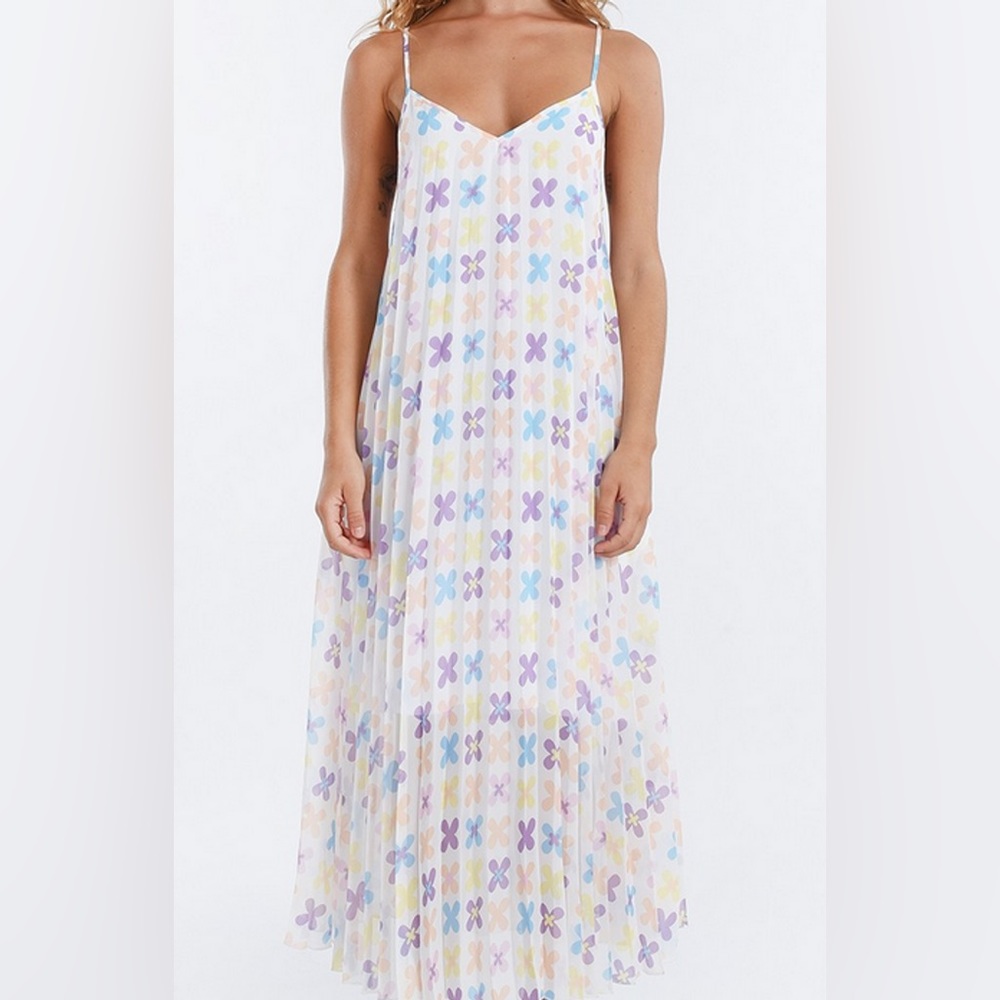 Molly Bracken Pattern Maxi XS NWOT